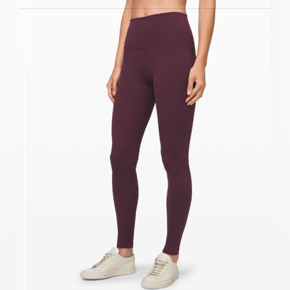 Lululemon Wunder Under 6 28” Arctic Plum - Picture 9 of 12